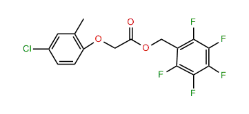 2,3,4,5,6-Pentafluorobenzyl (4-chloro-2-methylphenoxy)-acetate
